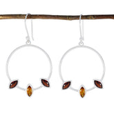 Mila Multicolor Trilogy Dangle Earrings for Everyday Glam Multi multicolor Dangle